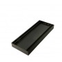 LCMSTIG 300-5600mm Lauxes Black Aluminium Slimline Tile Insert Floor Grate Drain Any Size Indoor